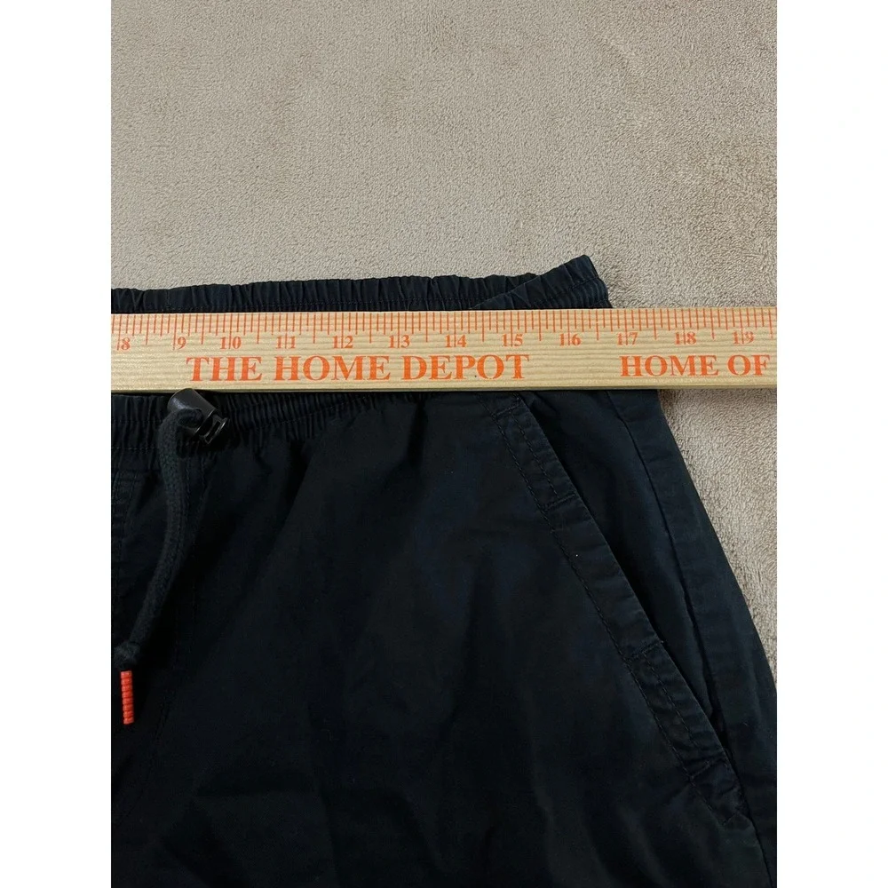 RLX Ralph Lauren Mens Jogger Sweatpants‎ Drawstring Elastic Waist Size L Black